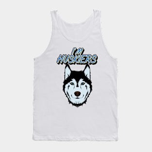 Siberian Huski Lovers Maniac Huskiers Tank Top